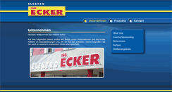 Desktop Screenshot of elektro-ecker.at