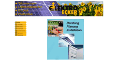 Desktop Screenshot of elektro-ecker.eu